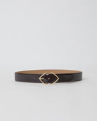 LIVIA GLOSS LEATHER BELT (FINAL SALE)