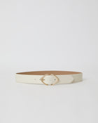 LIVIA GLOSS LEATHER BELT (FINAL SALE)