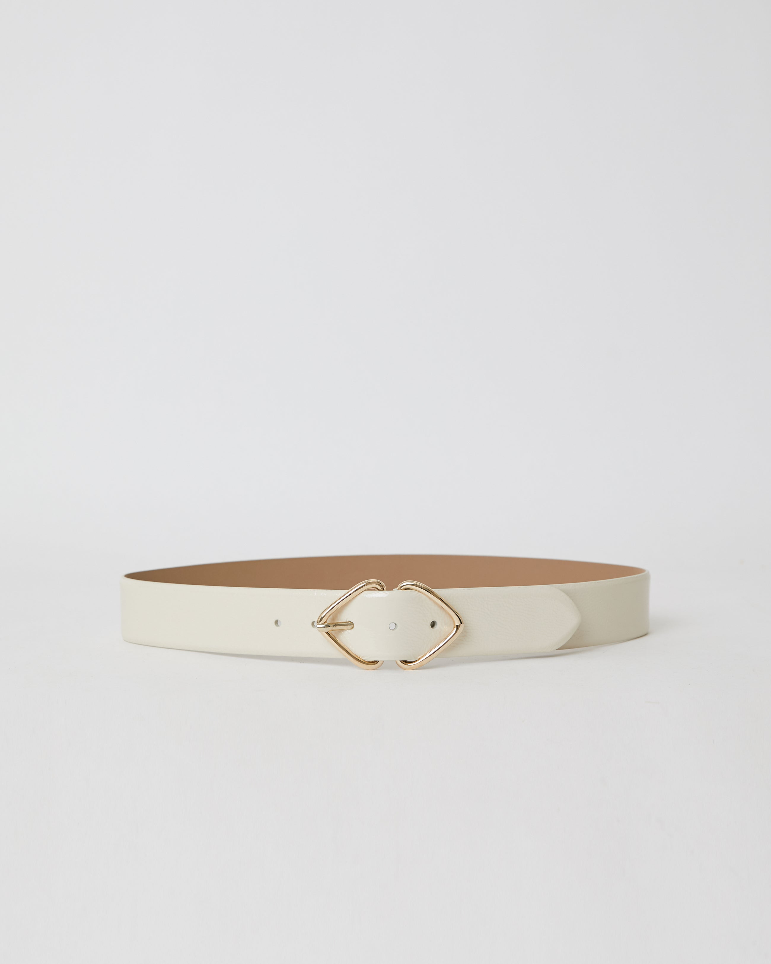 LIVIA GLOSS LEATHER BELT (FINAL SALE)