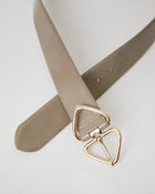 LIVIA GLOSS LEATHER BELT (FINAL SALE)