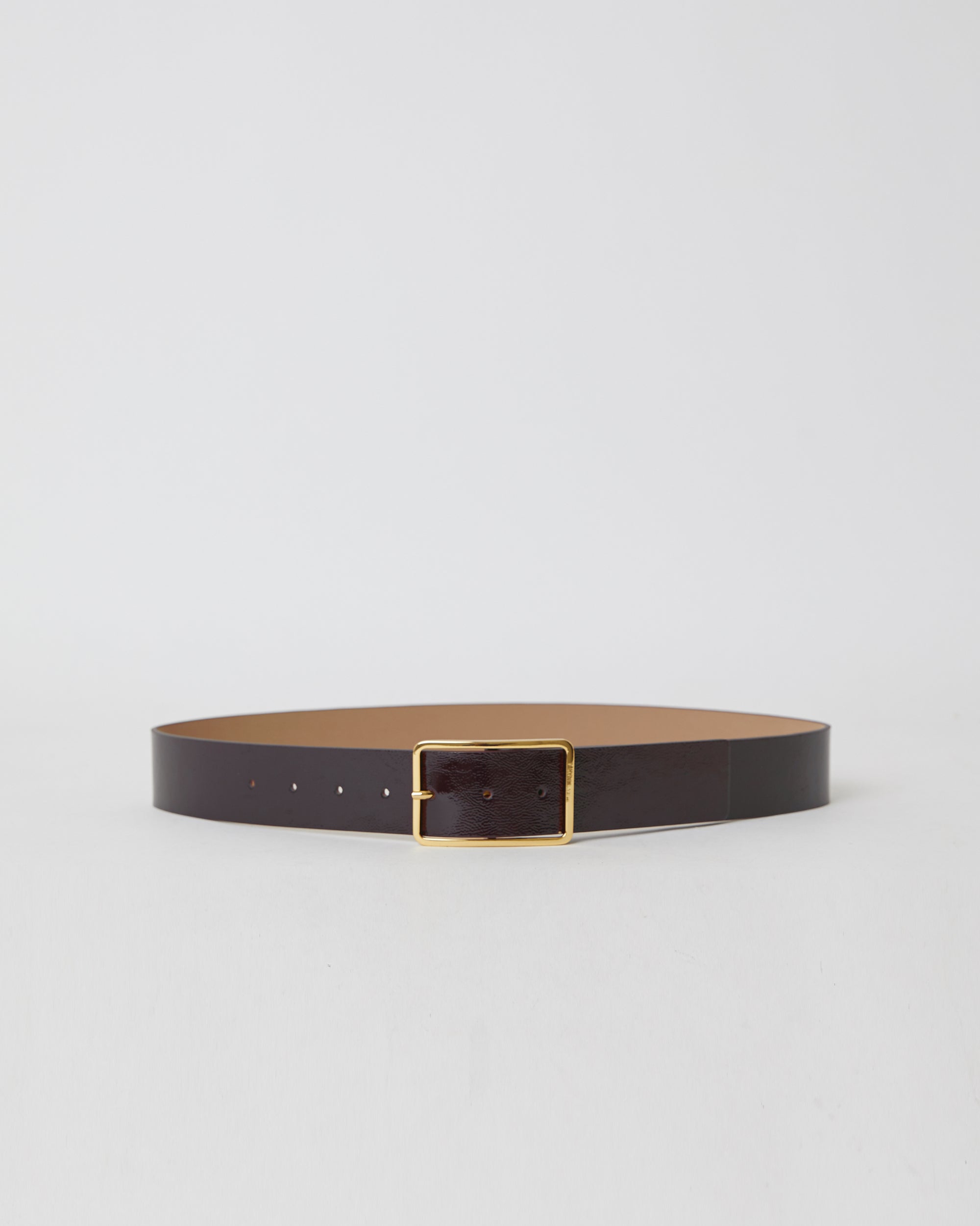 MILLA GLOSS LEATHER BELT