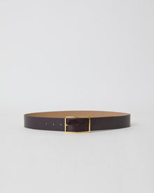 MILLA GLOSS LEATHER BELT