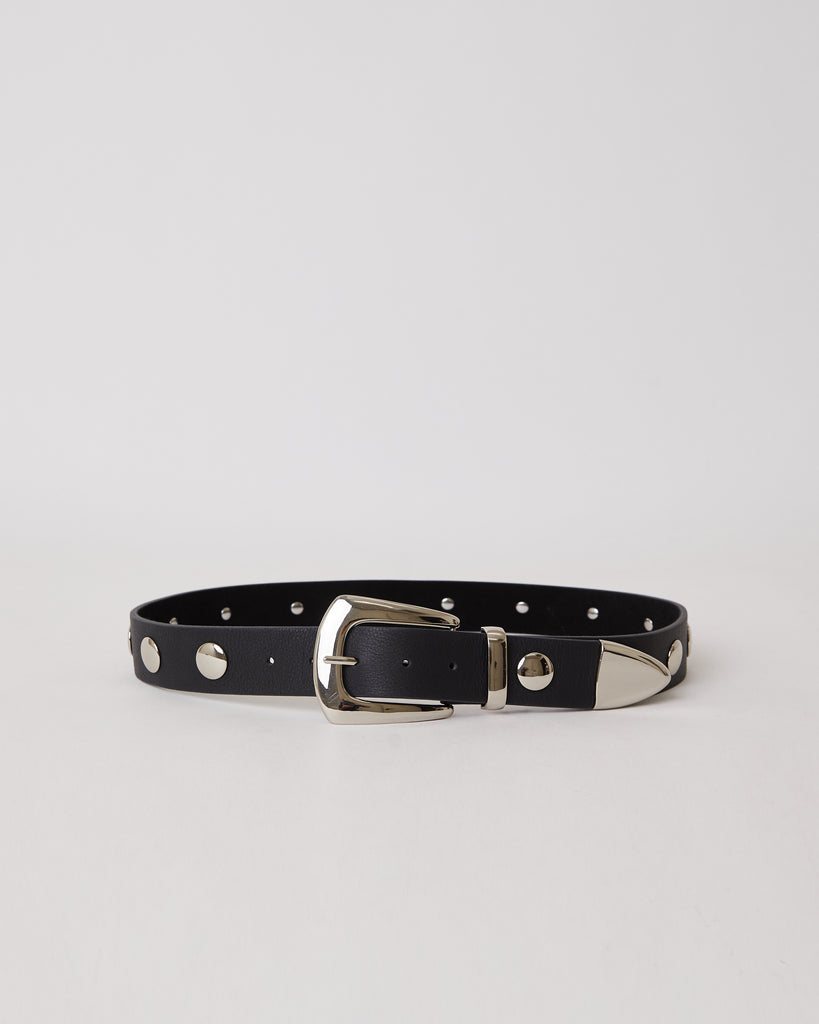 JORDANA MINI MOTO LEATHER BELT