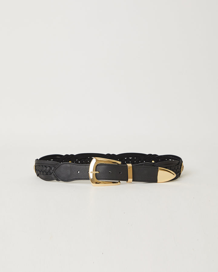 B-Low The Belt Jordana Mini Wrangler Belt | Gold/Black | Size M | Shopbop