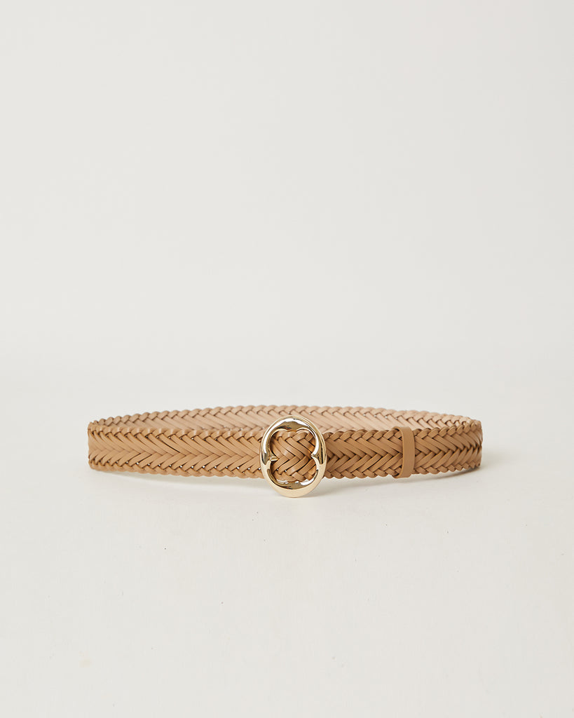 KIZZY BRAID LEATHER BELT