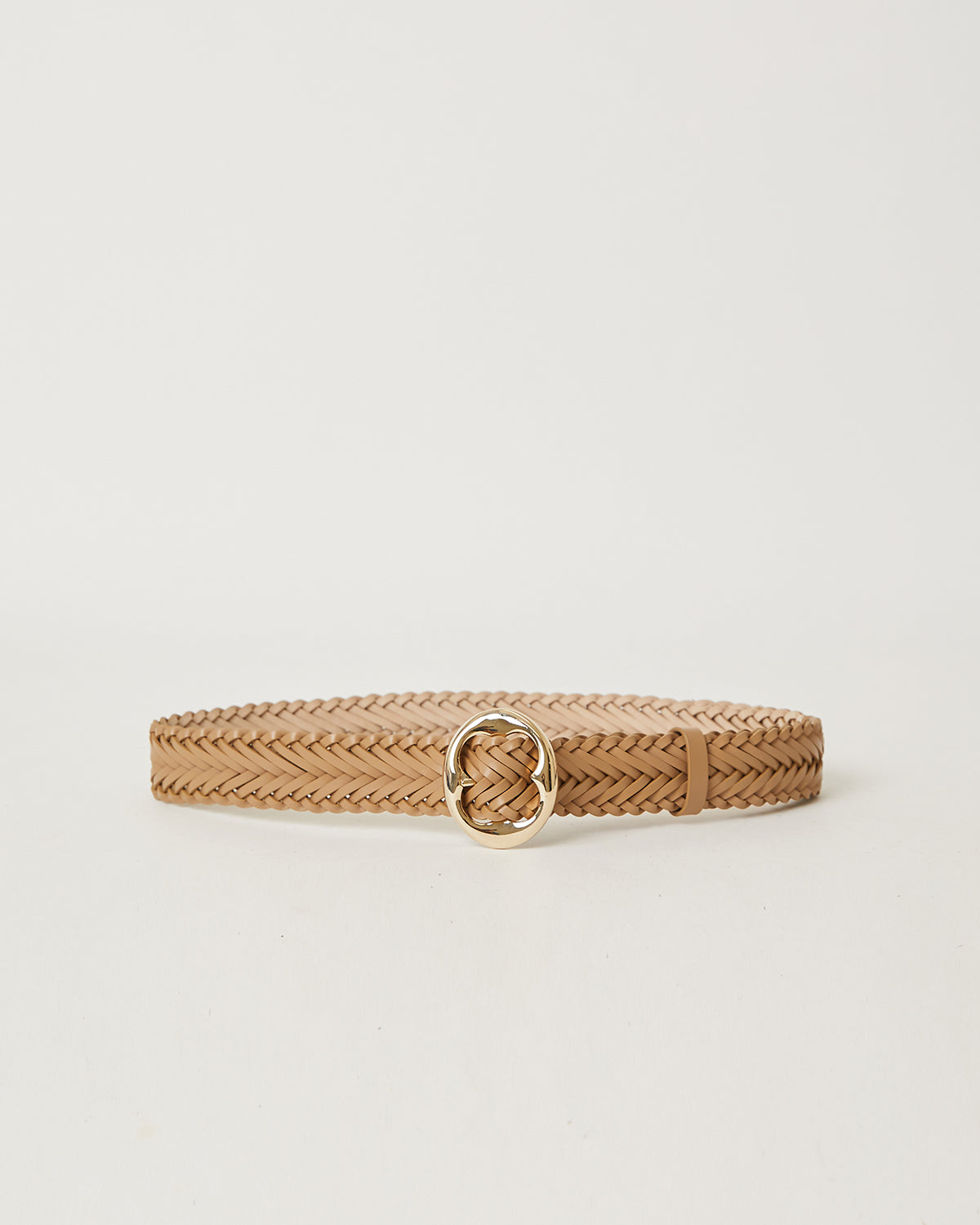 KIZZY BRAID LEATHER BELT