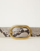 KIAN PYTHON LEATHER BELT