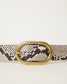 KIAN PYTHON LEATHER BELT