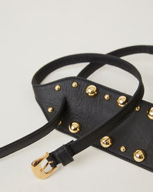 GEORGETTE MOTO LEATHER BELT