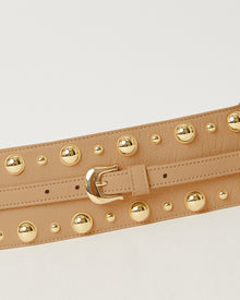 GEORGETTE MOTO LEATHER BELT