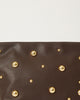 GEORGETTE CLUTCH MOTO LEATHER BAG