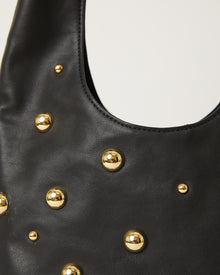 GEORGETTE HOBO MOTO LEATHER BAG