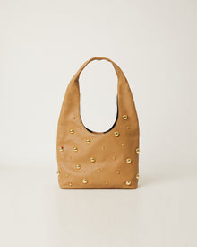 GEORGETTE HOBO MOTO LEATHER BAG