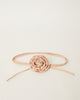 ROSETTE LEATHER WRAP