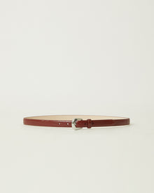 KENNEDY MINI CROCO LEATHER BELT