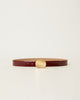 DAWN GLOSS LEATHER BELT