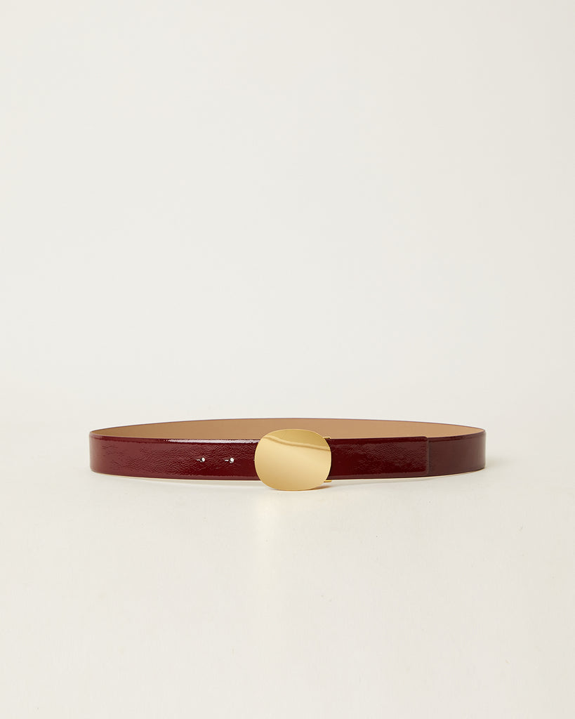 DAWN GLOSS LEATHER BELT