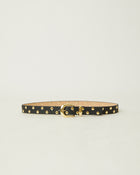 JUNIPER STUDDED LEATHER BELT