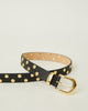 JUNIPER STUDDED LEATHER BELT