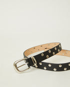 JUNIPER STUDDED LEATHER BELT