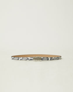 VESNA MINI PYTHON LEATHER BELT