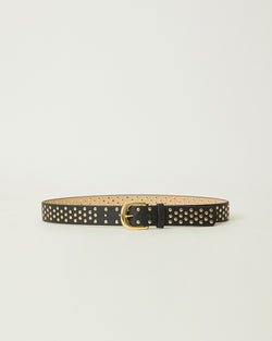 IDRIS STUDDED LEATHER BELT