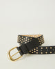 IDRIS STUDDED LEATHER BELT