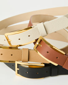 CHARLIE LEATHER BELT