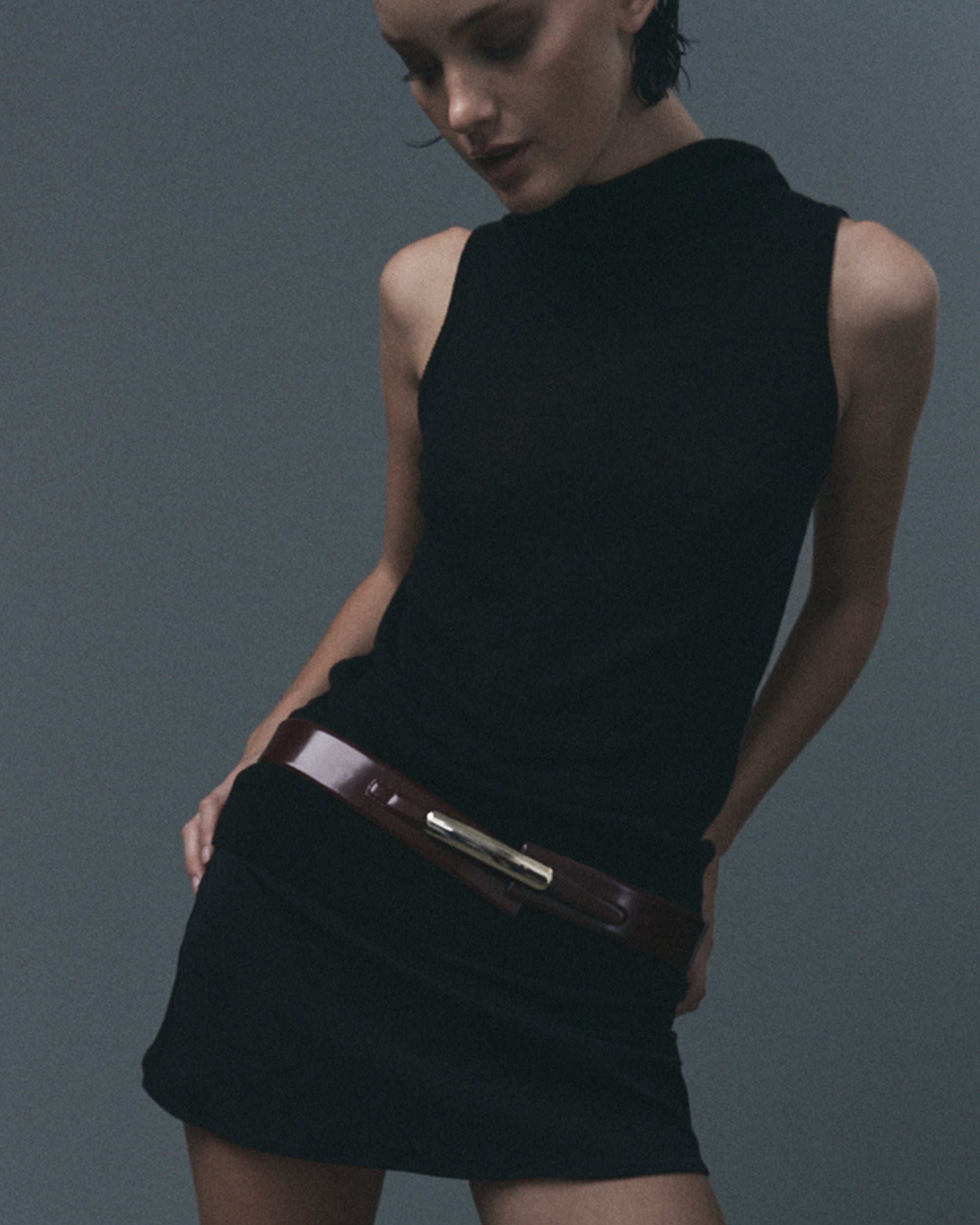 AKIRA MOD LEATHER BELT