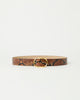 KYRA PYTHON LEATHER BELT