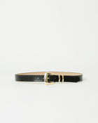 MILAN PYTHON LEATHER BELT