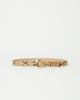 MILAN PYTHON LEATHER BELT