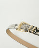 MILAN PYTHON LEATHER BELT