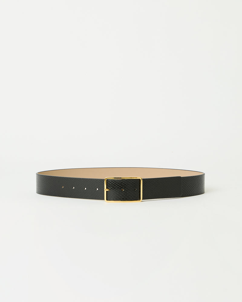 MILLA PYTHON LEATHER BELT