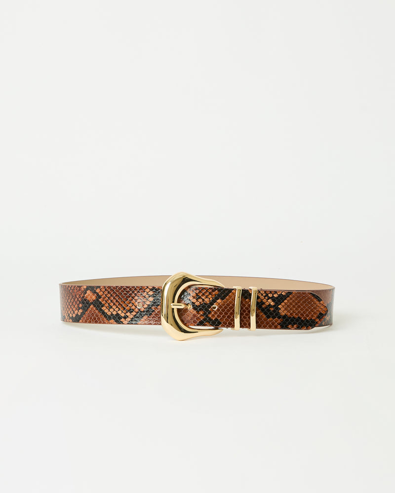 KODA PYTHON LEATHER BELT