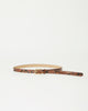 CALVIN PYTHON LEATHER BELT