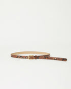 CALVIN PYTHON LEATHER BELT