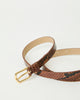 CALVIN PYTHON LEATHER BELT