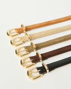 LEO SUEDE BELT