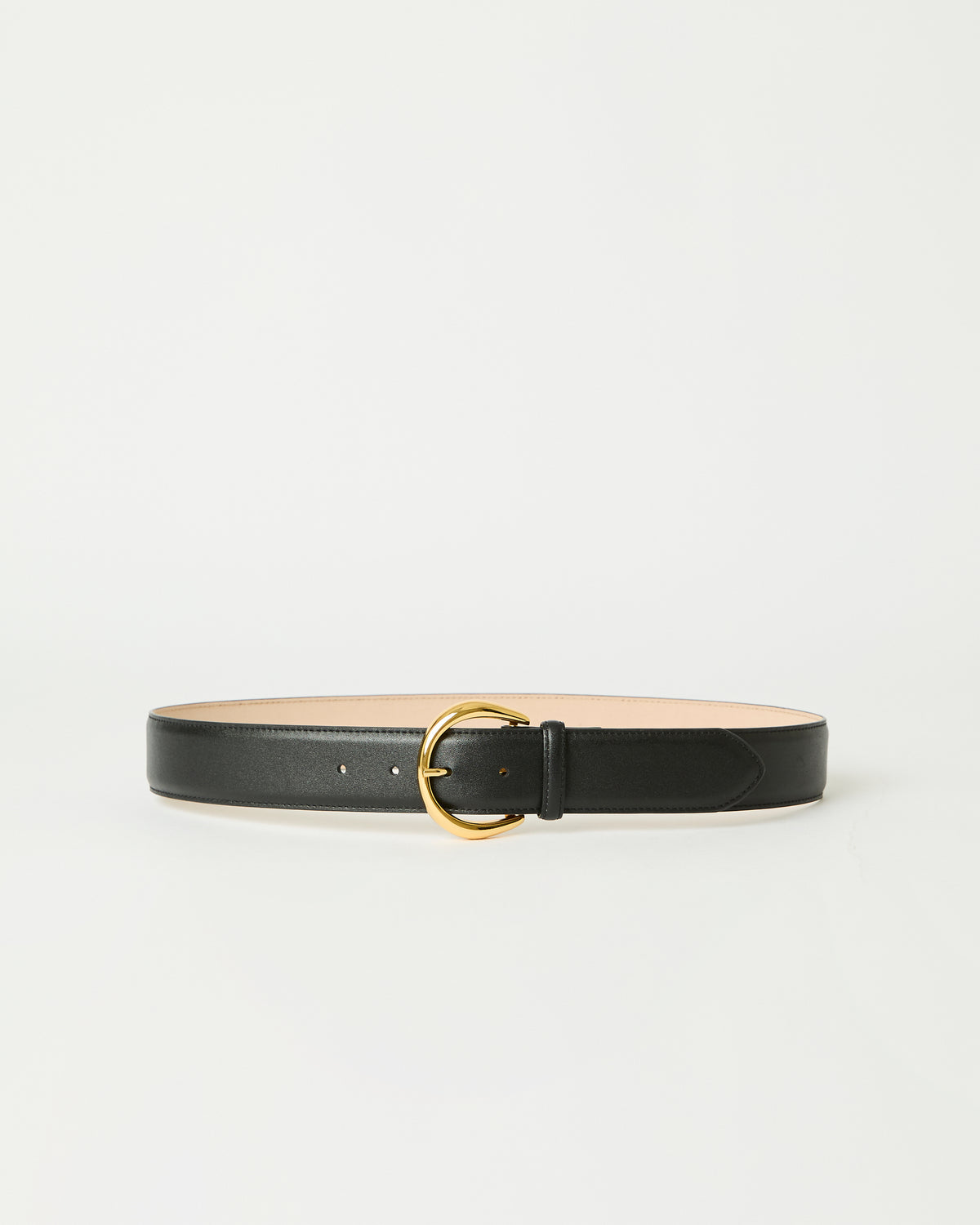 NWT B-low the Belt pebble grain leather black belt LEIGHTON LEATHER BELT | B-low The Belt main image 4