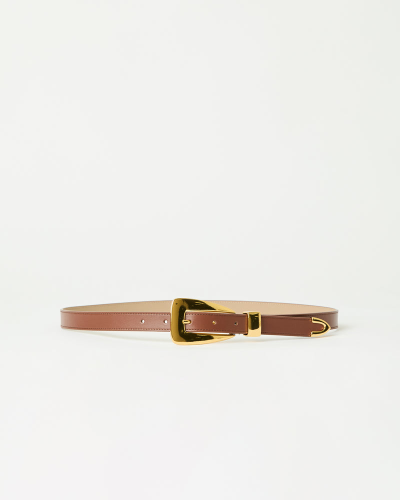 BRIAR LEATHER BELT Madeira Gold - BELT