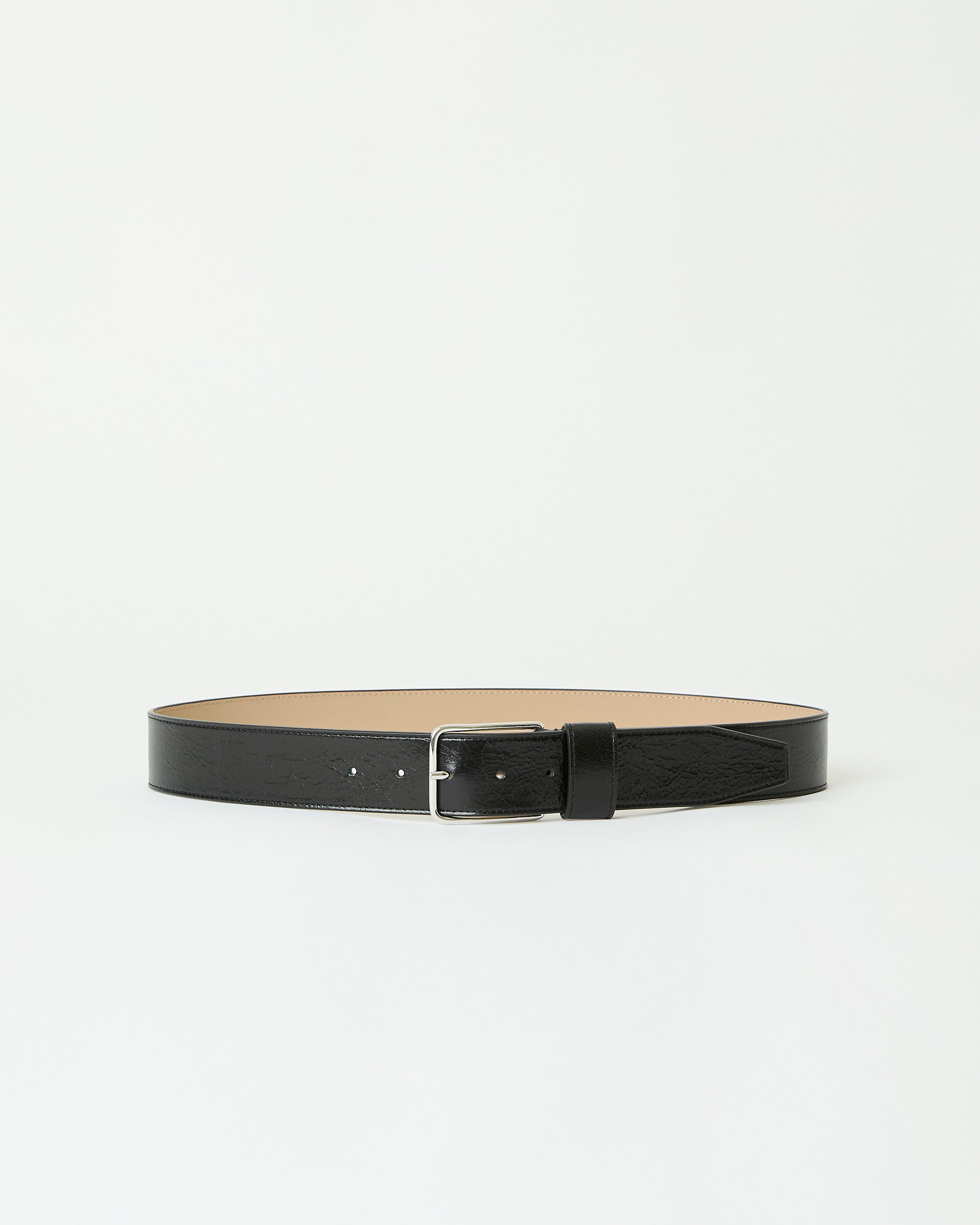 ENZO RUGOUS LEATHER BELT