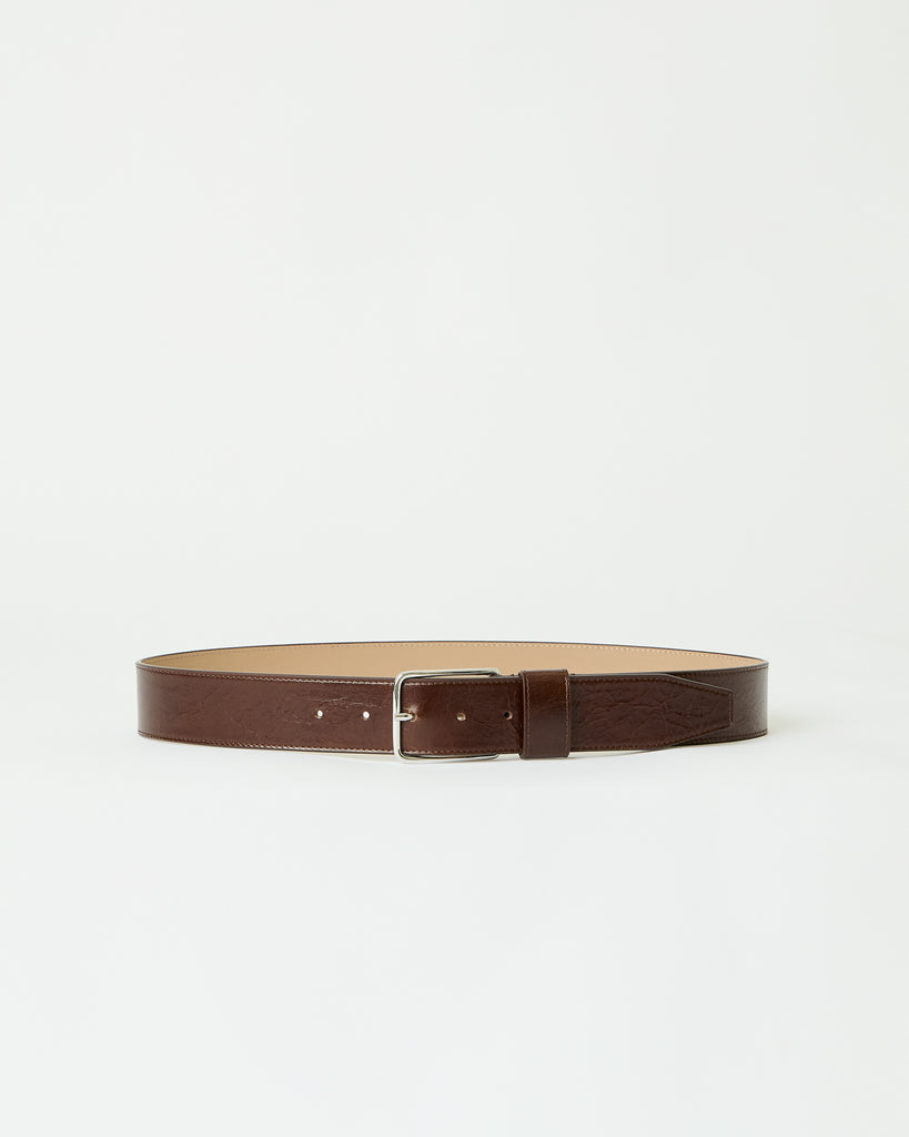 ENZO RUGOUS LEATHER BELT