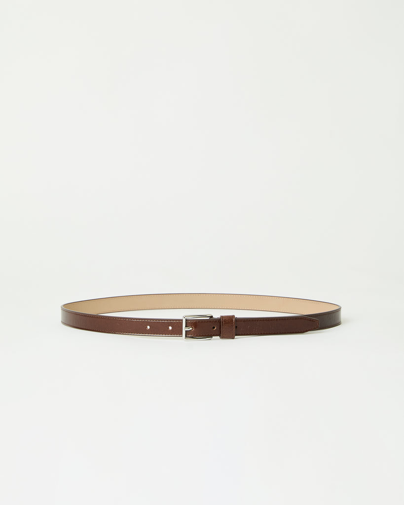 ENZO MINI RUGOUS LEATHER BELT