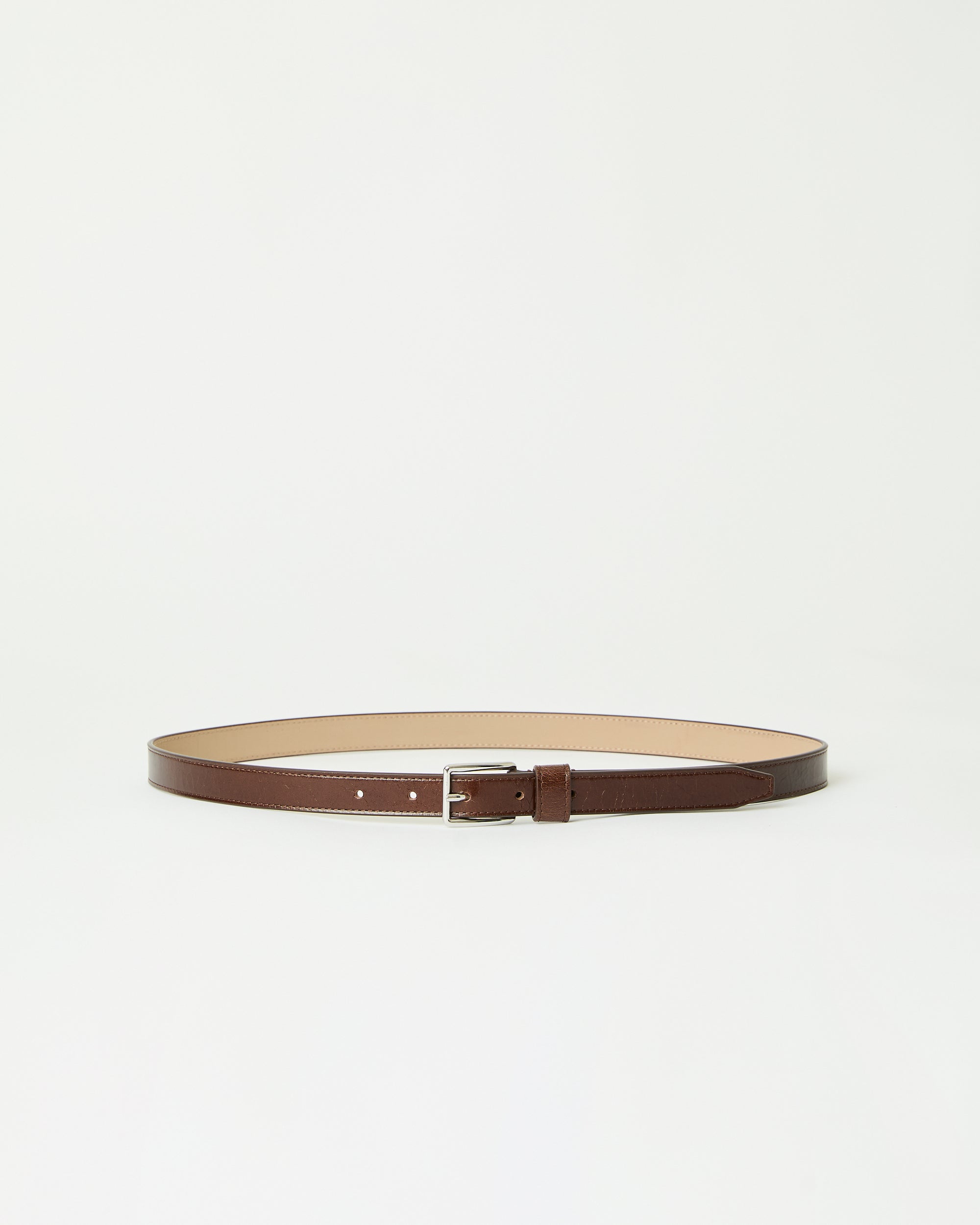 ENZO MINI RUGOUS LEATHER BELT