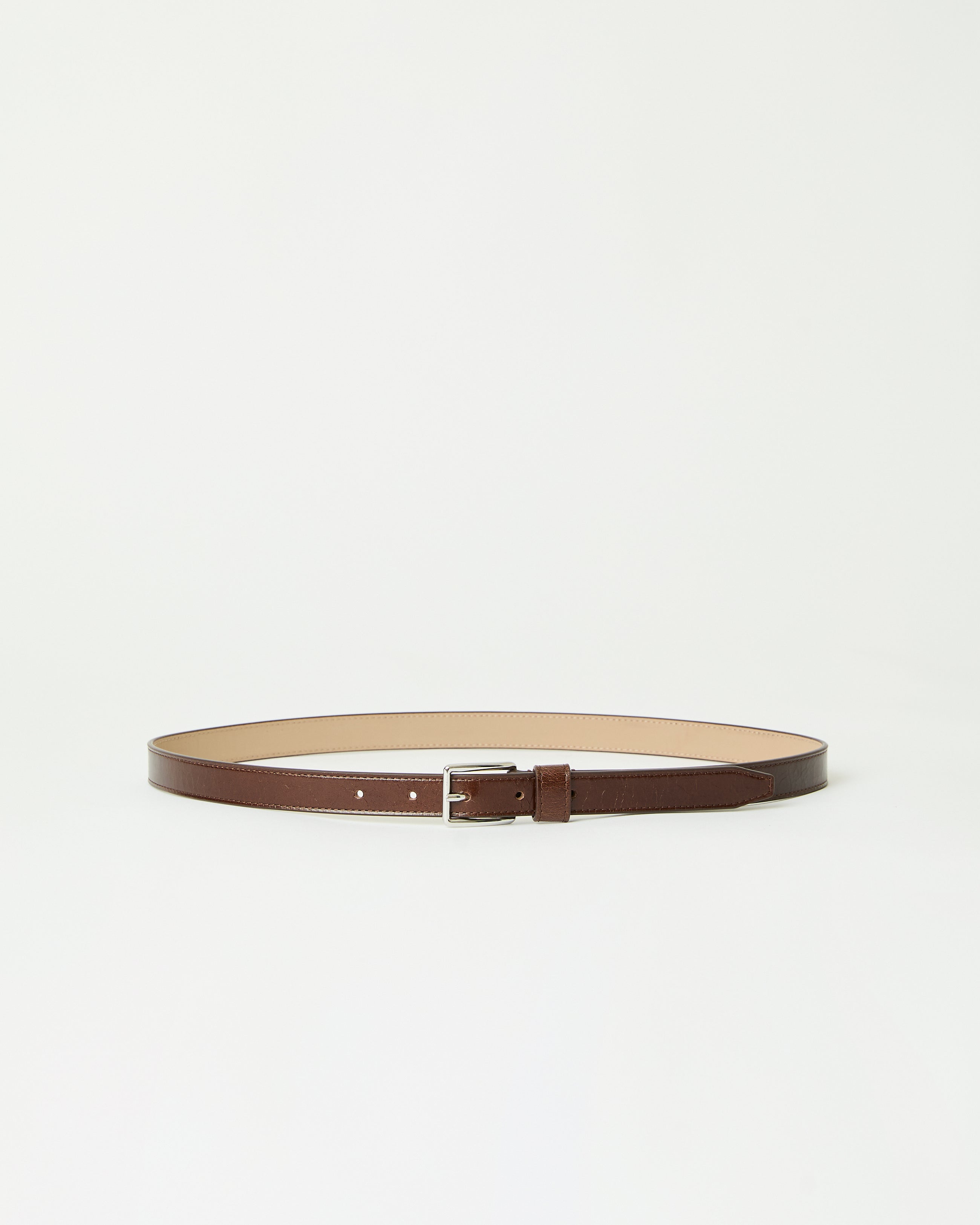 ENZO MINI RUGOUS LEATHER BELT
