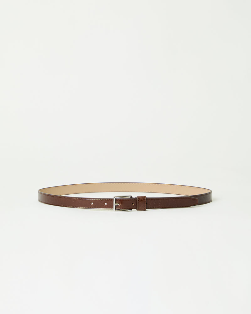 ENZO MINI RUGOUS LEATHER BELT