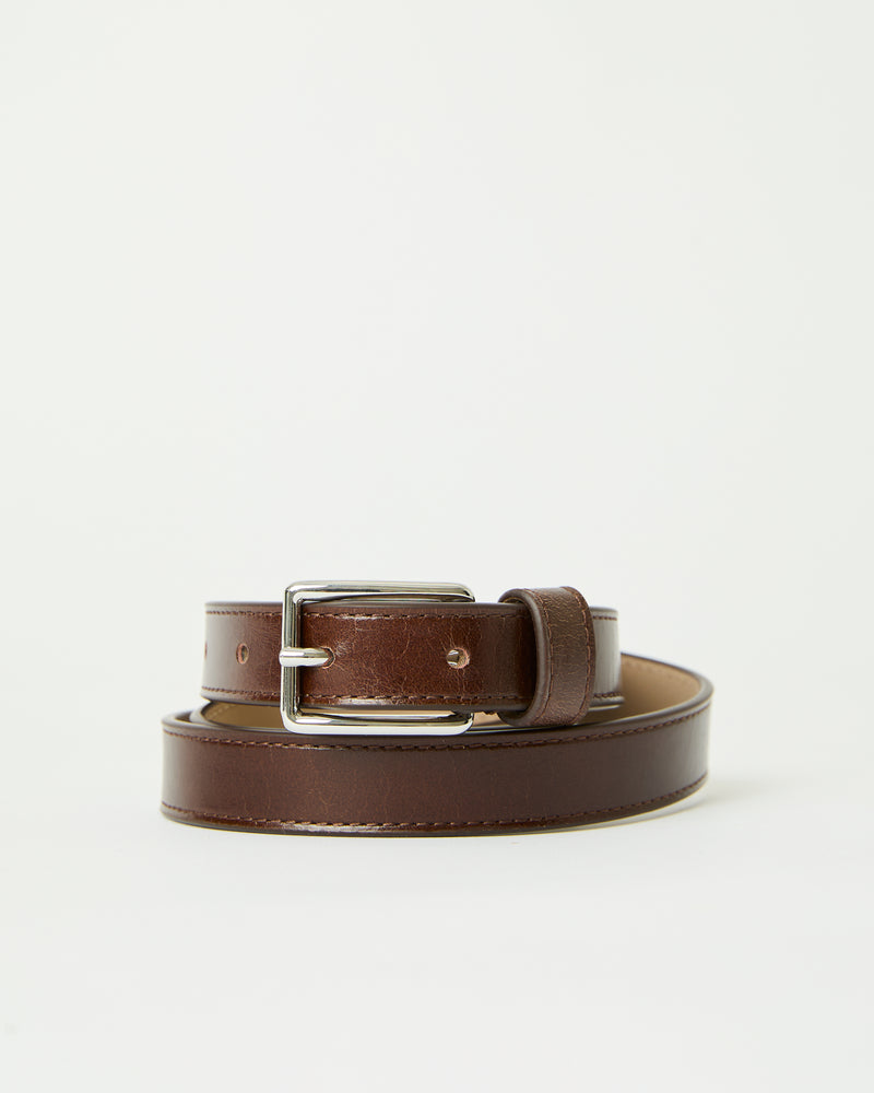ENZO MINI RUGOUS LEATHER BELT