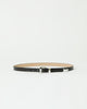 AIDEN RUGOUS LEATHER BELT