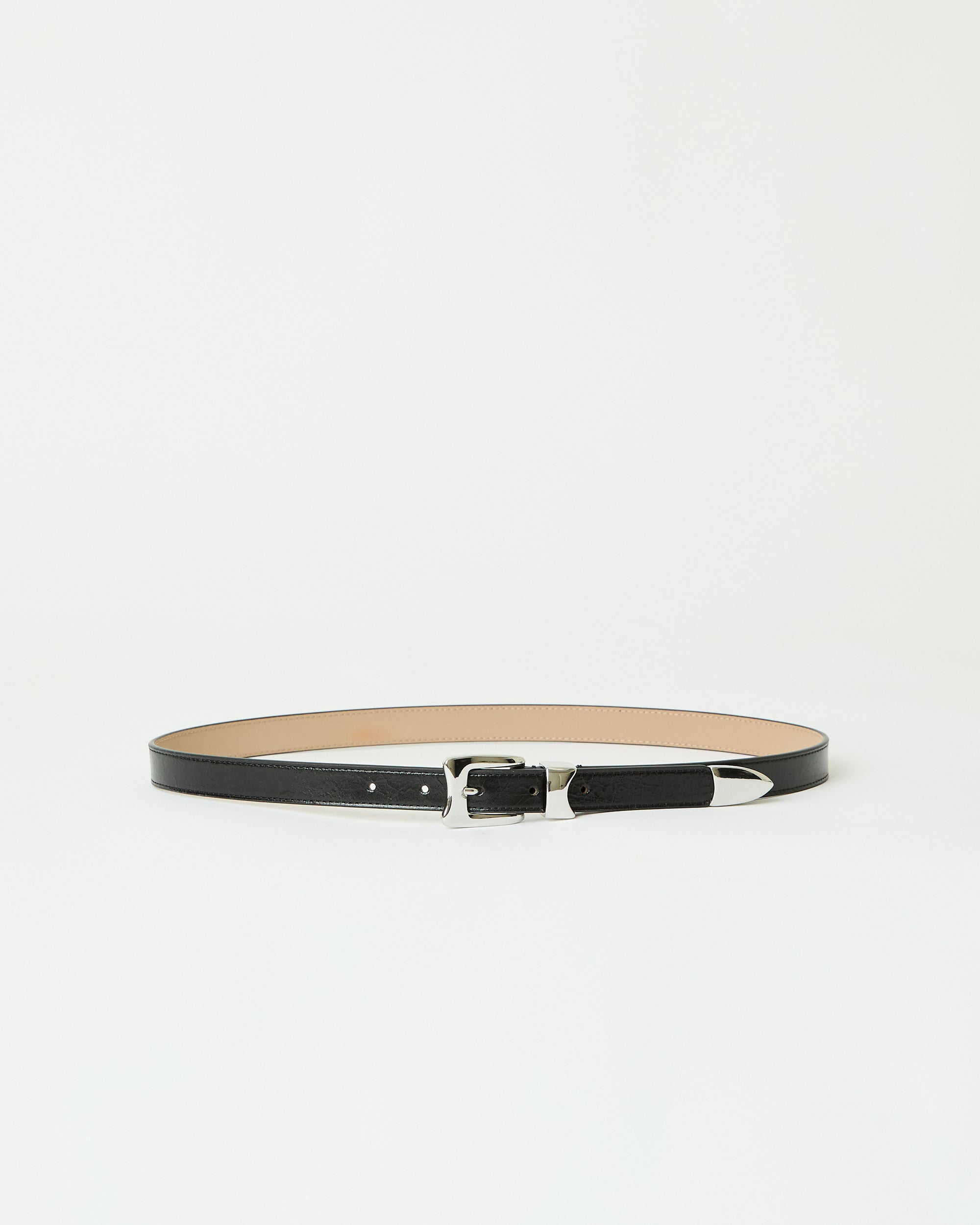 AIDEN RUGOUS LEATHER BELT
